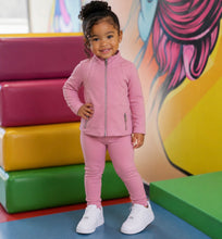 Load image into Gallery viewer, Pink yoga set for kids Ready to ship 3-5 days💕
