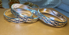 Load image into Gallery viewer, 3-5 business days shipping Silver Baby sets 0 months  - 2 years old( 3 bangles ) jewelry
