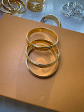 Load image into Gallery viewer, 24k gold Baby sets 0 months  - 2 years old( 3 bangles ) jewelry
