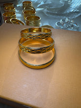 Load image into Gallery viewer, 24k gold Baby sets 0 months  - 2 years old( 3 bangles ) jewelry
